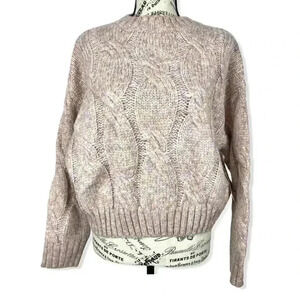 4sienna Chunky pink sweater- S